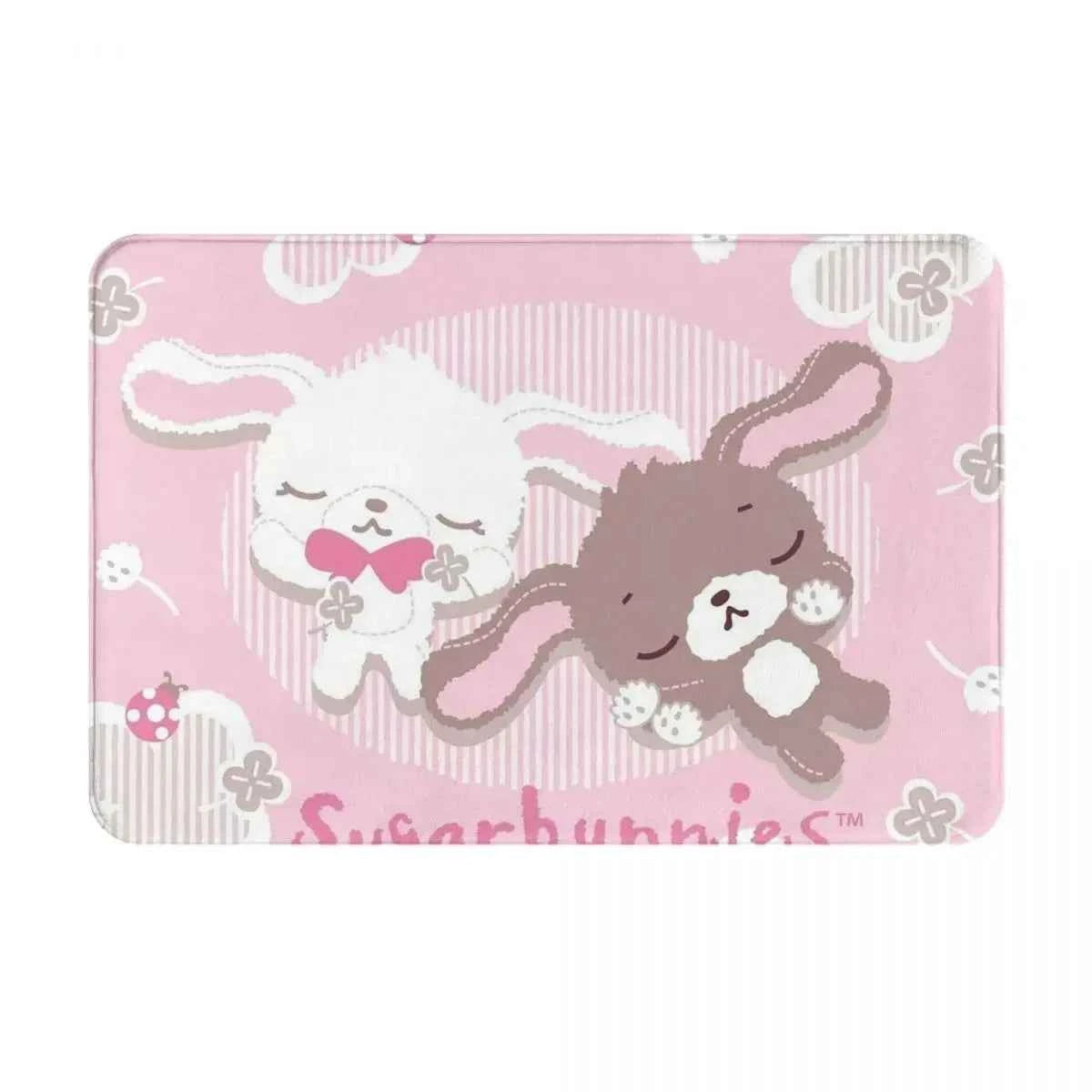 Sugarbunnies Carpet Non-slip Doormat Floor Mat Antiwear Rug for Kitchen Entrance Home Bedroom Cute Footpad Mats Home Decoration