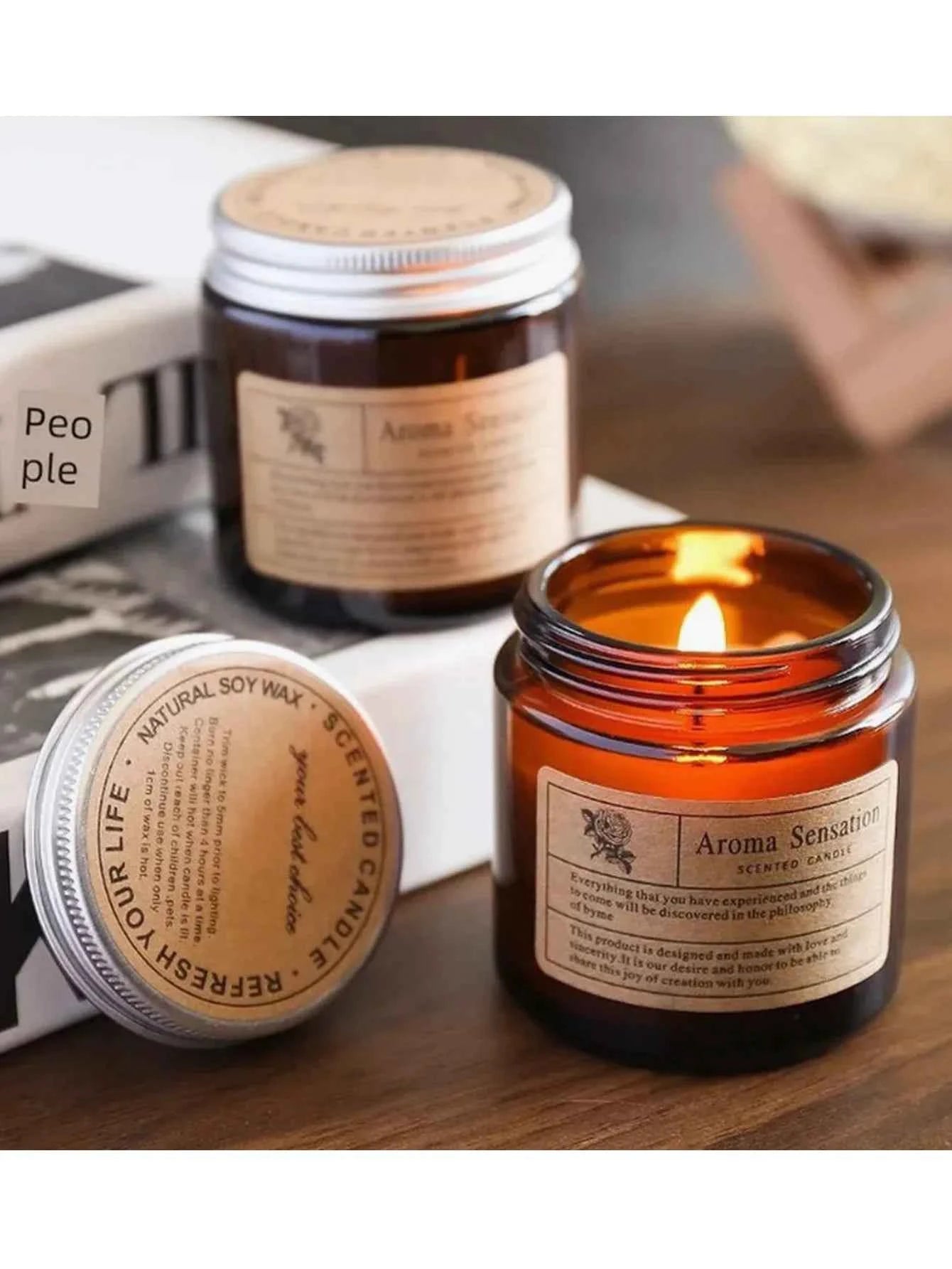 Canned candles are perfect gifts for couples and students' birthday parties, suitable for families to relieve stress and meditat