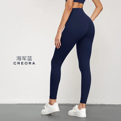Women’s High Waist Butt Lift 7/8 Yoga Leggings — Naked Feeling