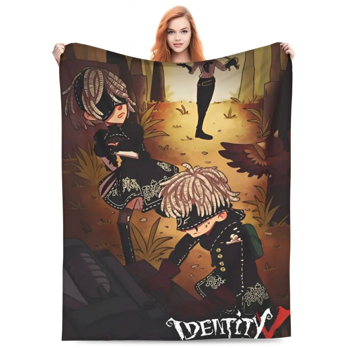 Super Warm Blanket Travel Office Identity V   Bedding Throws Flannel Bedspread For Outdoor Funny Sofa Bed Cover