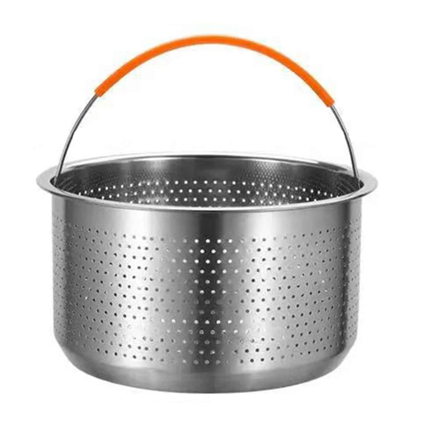 Stainless Steel Steamer Rack Insert Stock Pot With Handle Steaming Tray Rice Pressure Cooker Basket Steamer Kitchen Cooking Tool