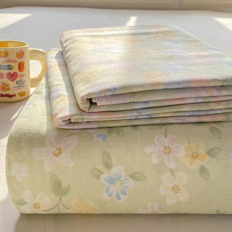 100% Cotton All-Season Flat Sheet, Wrinkle-Resistant