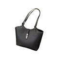 Matte PU Leather Crossbody with Rivet Splicing Detail