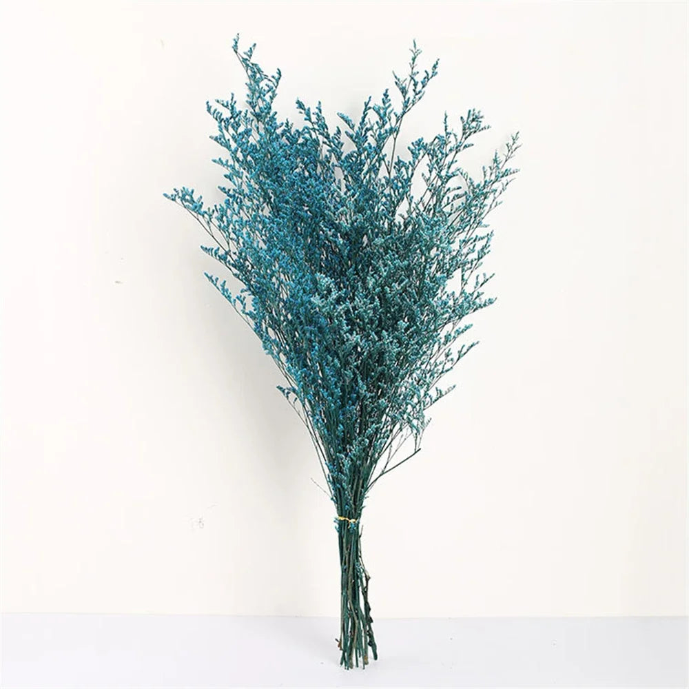 Lover Flower Bouquet,Natural Dried Flowers,Real Preserved Dancing Forever Flower,Grass Branch for Home Decoration,Wedding,Garden