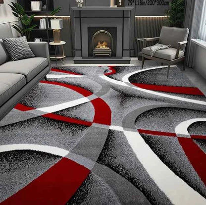 Geometric Large Carpet Light Luxury European and Carpet Home Sofa and Tea Table Mat Indoor Outdoor Carpet Floor Mat Decoration