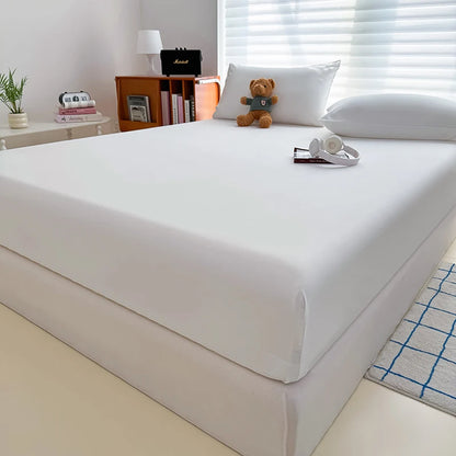 Solid Color Fitted Sheet | Single to Queen