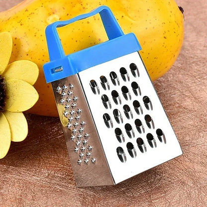 Mini Stainless Steel Four-Sided Cucumber Grater Fruit Planer Cheese Slicers Carrot Vegetables Cutter Home Smart Kitchen Gadgets