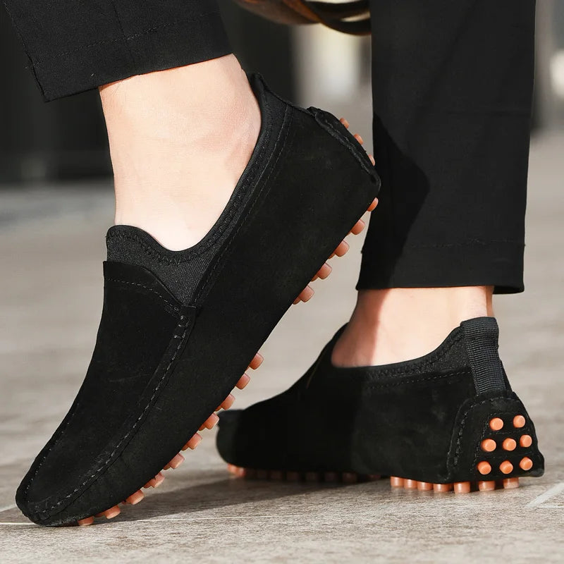 Men's Handmade Driving Loafers | Fashionable Comfortable Outdoor Walking Shoes