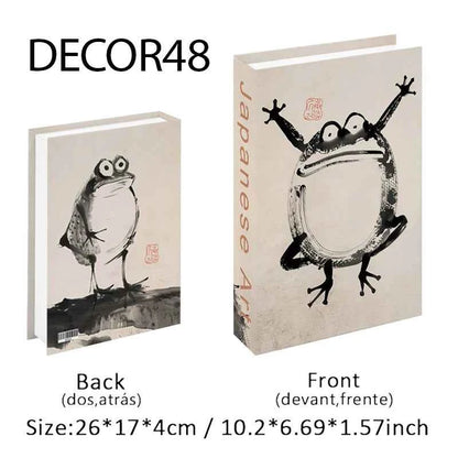 Decorative Faux Books Storage Box Coffee Table Hotel Bedroom Living Room Bookshelf Home Decor Interior Aesthetics Shooting Props