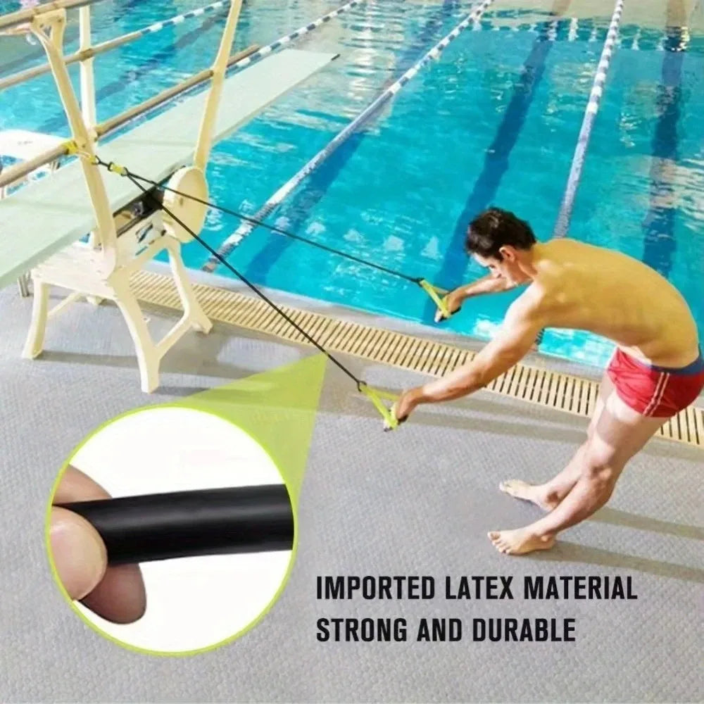 Swimming Resistance Bands | Arm Strength Pull Cord for Freestyle Training