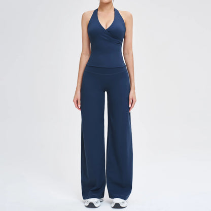 Women’s 2-Piece Yoga Tracksuit — High Waist Leggings & Sports Top