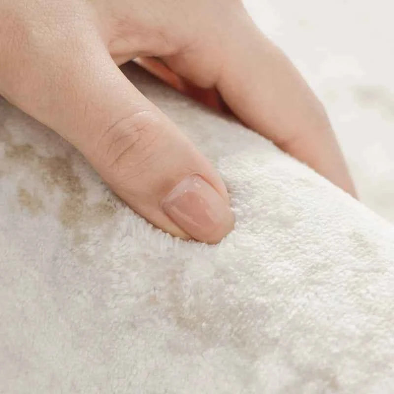 French Style Carpets for Living Room Light Luxury Bedroom Decor Carpet Art Fluffy Soft Irregular Shape Rug Home Thick Plush Mat