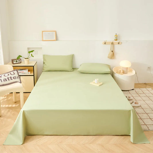 Drap plat imperméable – Résistant à l'huile, anti-salissure, lavable en machine | 17 couleurs