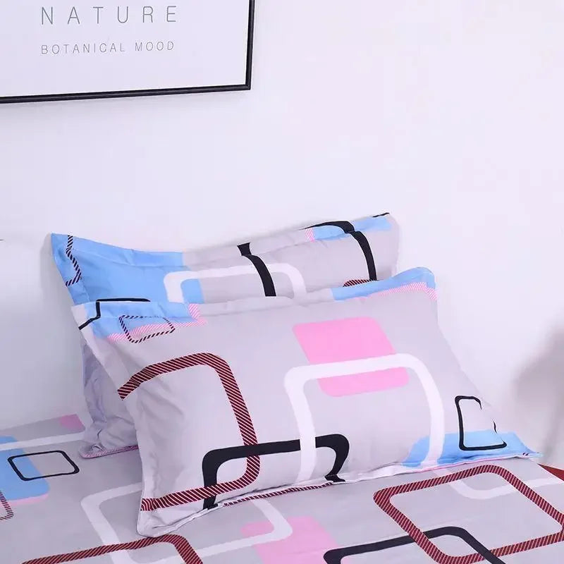 3D Geometric Envelope Pillowcase, 48x74cm