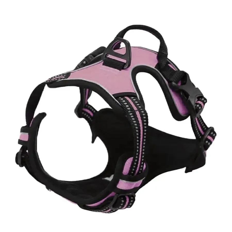 Dog Collar, Harness & Leash Set — Leather Puppy Accessories for Small, Medium & Large Dogs