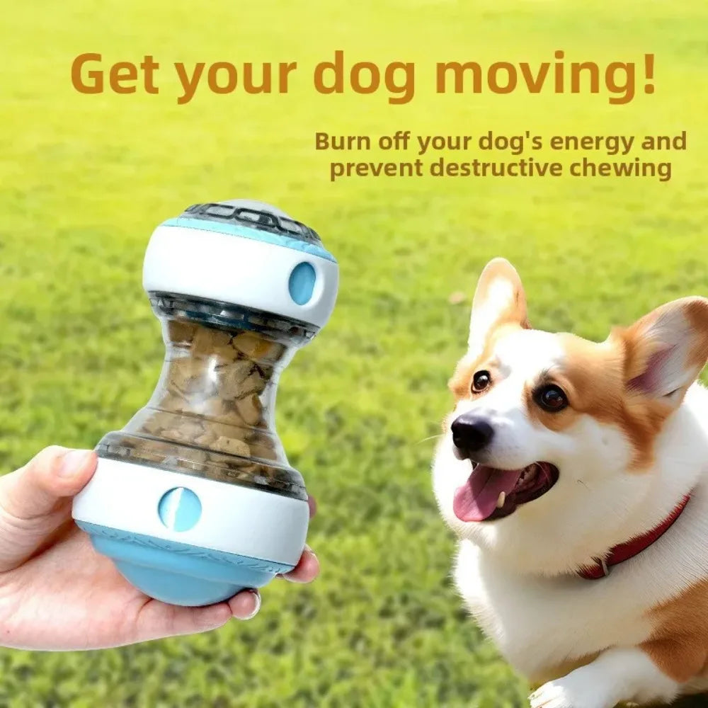 Interactive Dog Treat Dispenser Ball, Durable Puzzle Toy