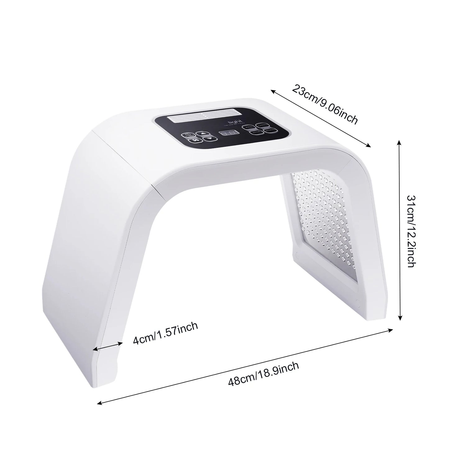 7-Color LED Face Light Therapy Machine – Salon