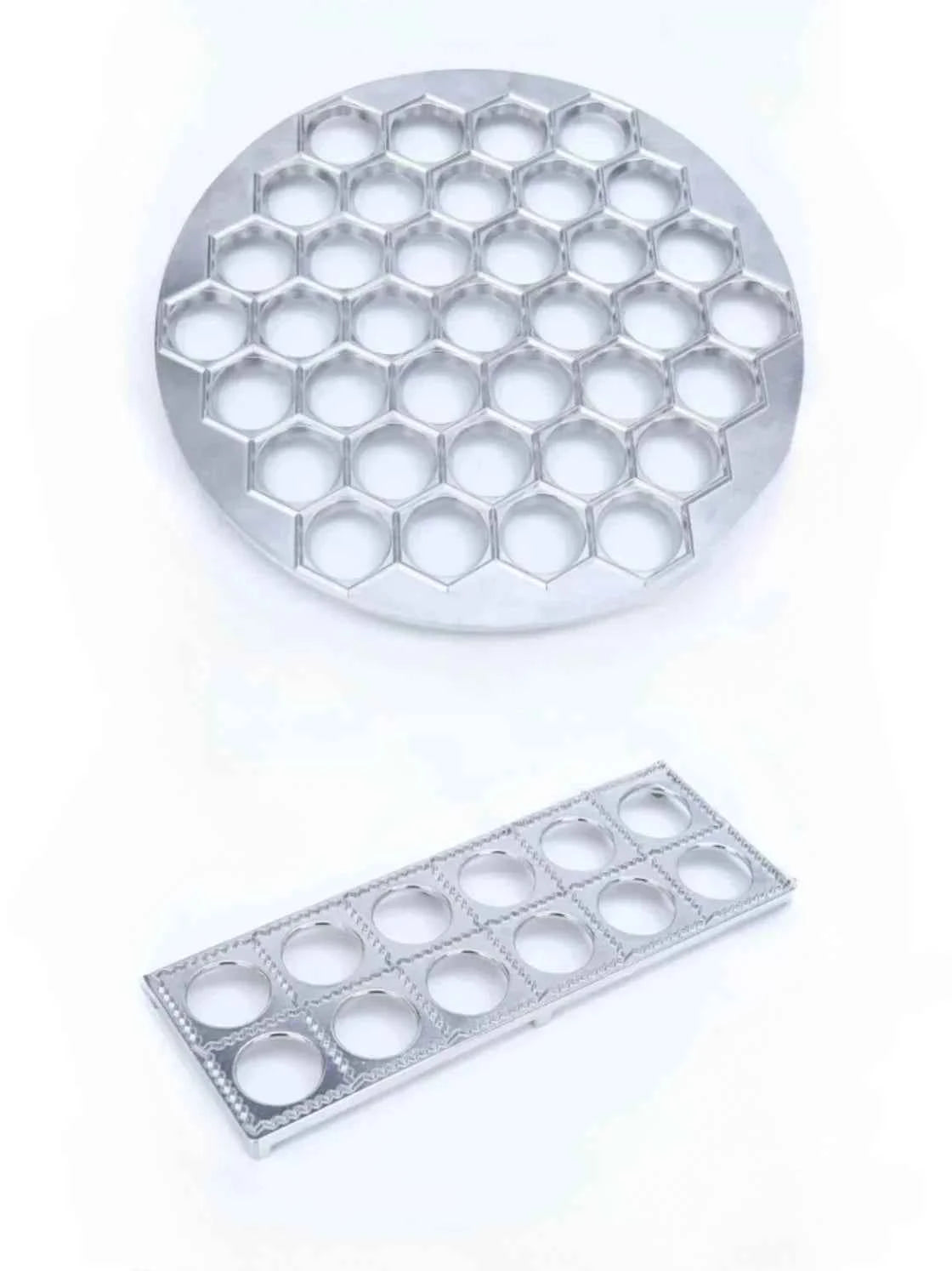 Ravioli Mold Dumpling Mould DIY Dumpling Maker Ravioli Maker Mould Alloy Aluminum Ravioli Stamp Cutter Mold Kitchen Accessories