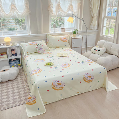 Floral Nordic Flat Sheet, Dorm & Student Bedding