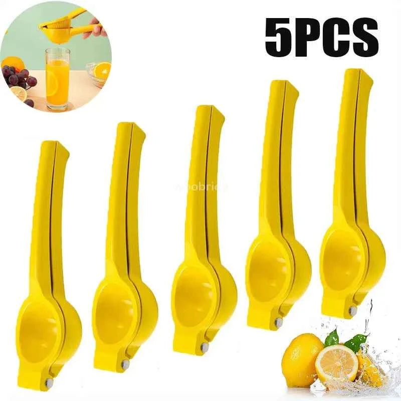Manual Lemon Clip Creative Kitchen Gadgets Colorful Manual Lemon Juicer Not Easy To Deform Mini Home Portable Lemon Clip