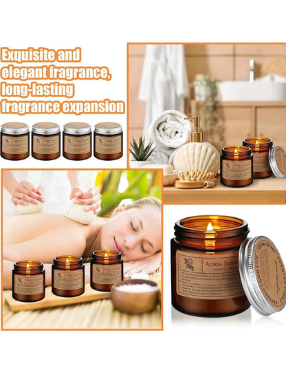 Canned candles are perfect gifts for couples and students' birthday parties, suitable for families to relieve stress and meditat