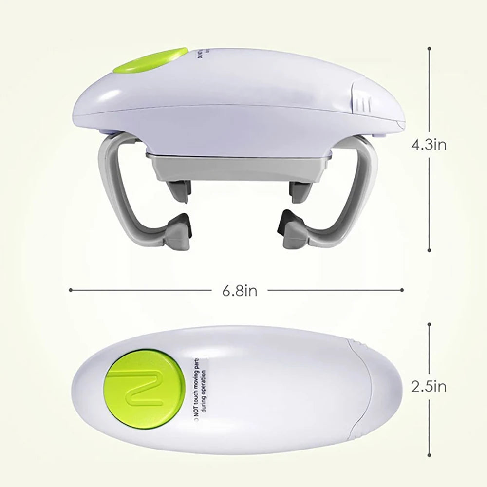 Automatic Jar Opener Openers Laborsaving Tin Opener Canned Electric Bottle Opener Jar Opener Accessories Kitchen Gadgets Tools