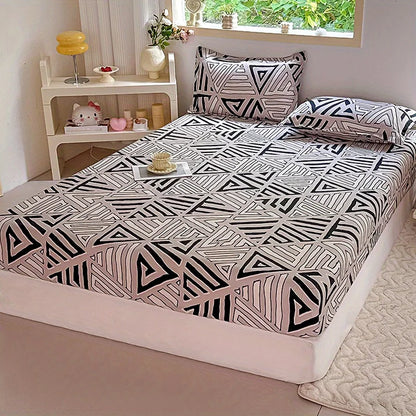 3-Piece Coordinated Print Bedding Set