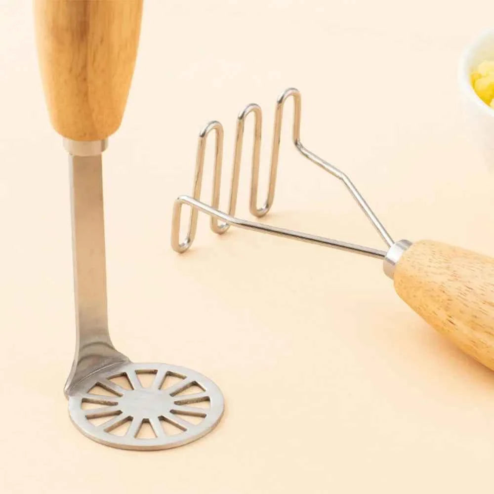 Mud Press Masher Puree Juice Maker For Baby Food Supplement Stainless Steel Potatoes Crusher Pusher Fruit Tools Kitchen Gadget