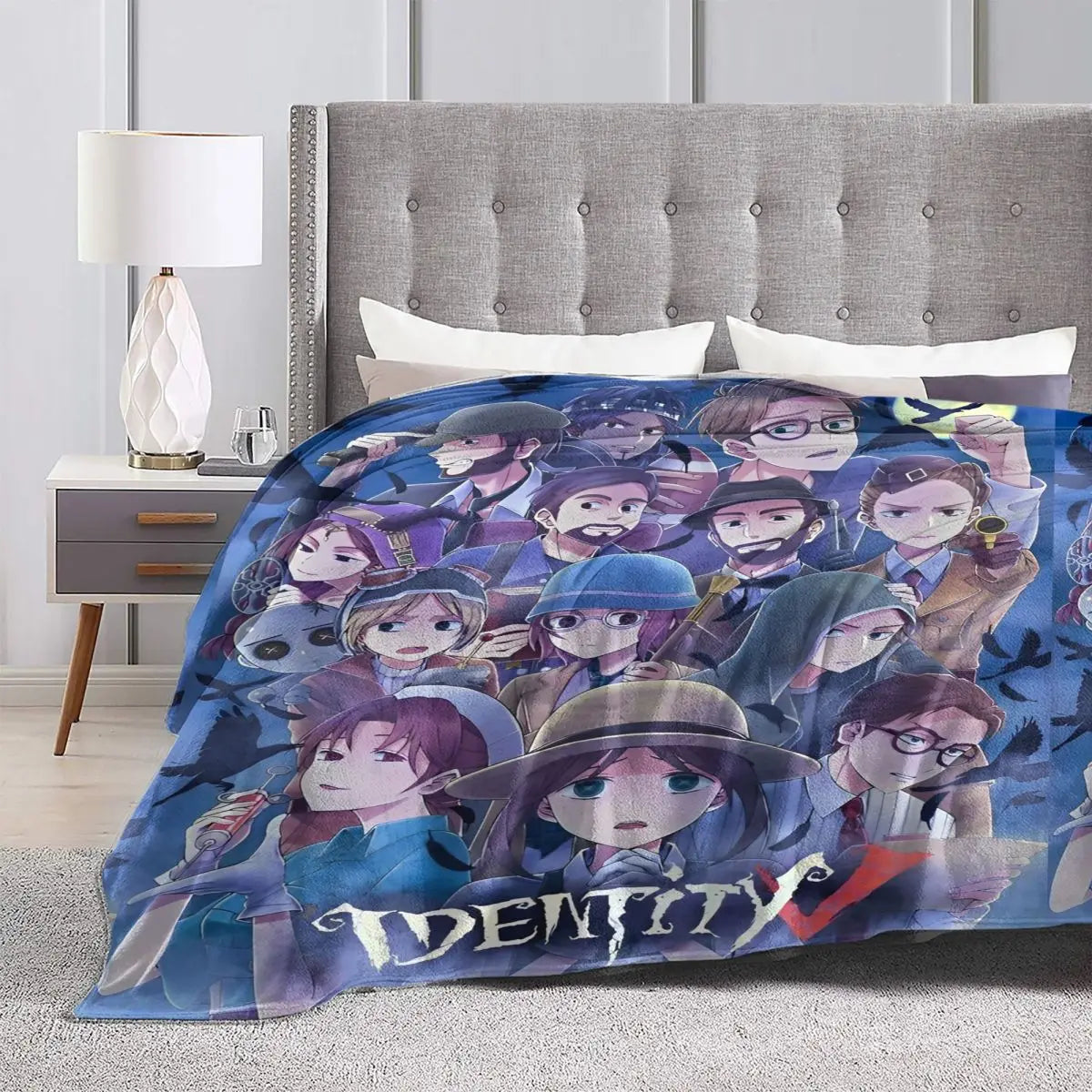 Super Warm Blanket Travel Office Identity V   Bedding Throws Flannel Bedspread For Outdoor Funny Sofa Bed Cover