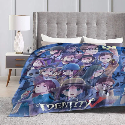 Super Warm Blanket Travel Office Identity V   Bedding Throws Flannel Bedspread For Outdoor Funny Sofa Bed Cover