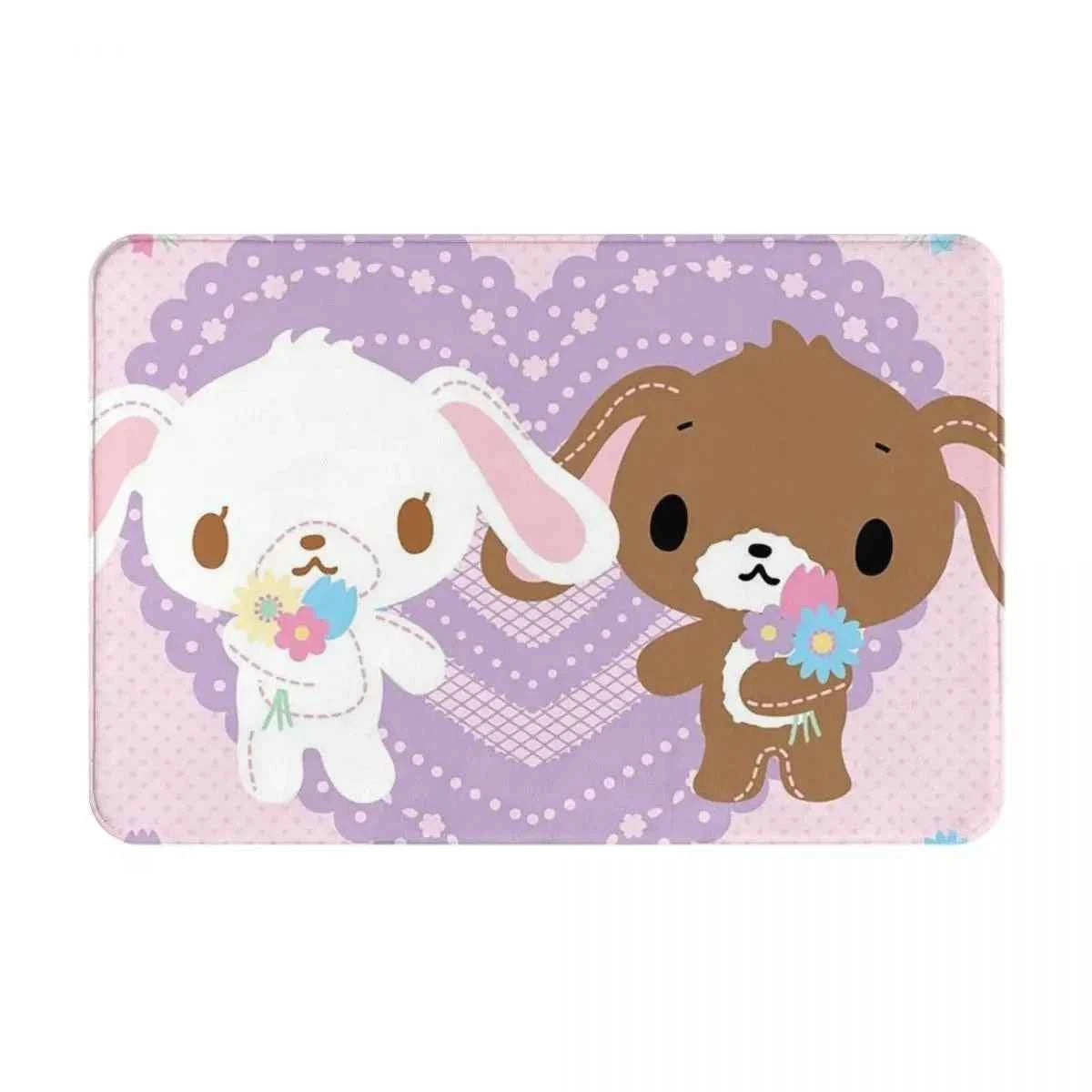 Sugarbunnies Carpet Non-slip Doormat Floor Mat Antiwear Rug for Kitchen Entrance Home Bedroom Cute Footpad Mats Home Decoration