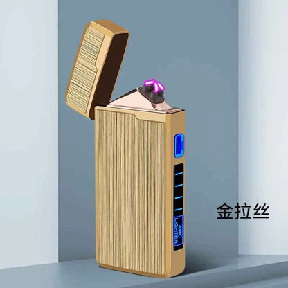 Plasma Dual ARC Touch Sensitive Lighter USB Rechargeable Windproof Flameless Lighter Gift for Men