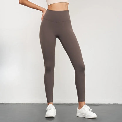 Women’s High Waist Butt Lift 7/8 Yoga Leggings — Naked Feeling