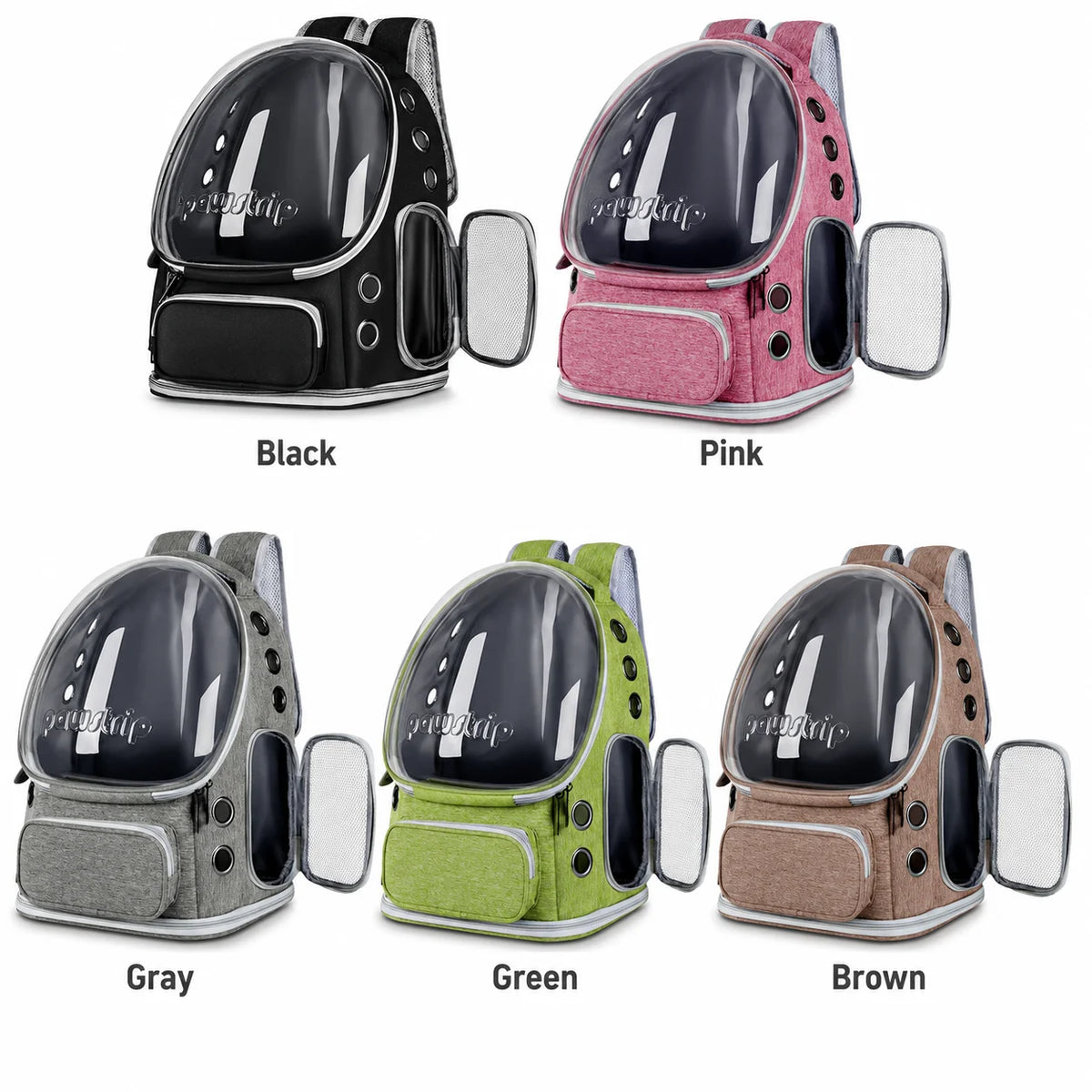 Space Capsule Cat Backpack, Transparent Bubble Window