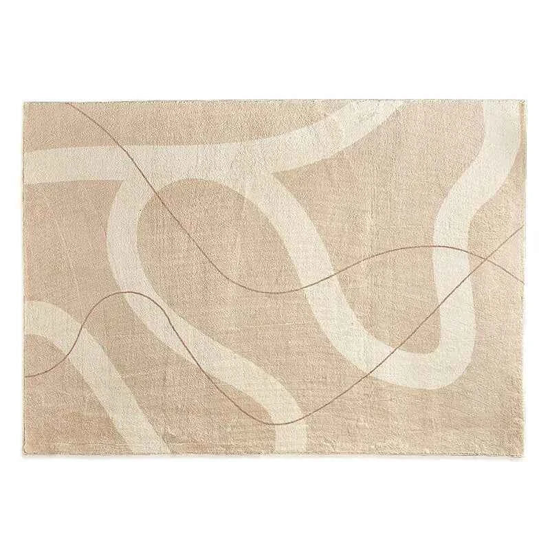 Japanese Minimalist  Living Room Decoration Plush Carpet Soft Rugs for Bedroom Lounge Rug Non-slip Fluffy Mat Large Area Carpets