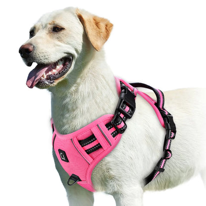 No-Pull Adjustable Dog Harness with Control Handle