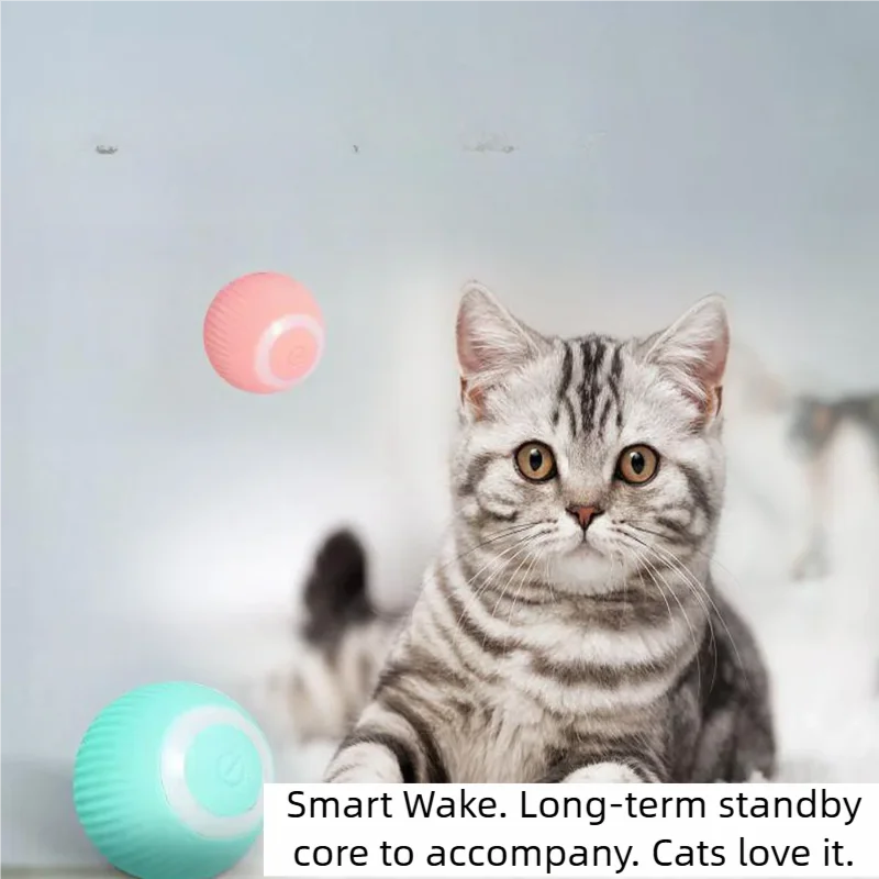 Smart Automatic Rolling Ball Interactive Cat Toy