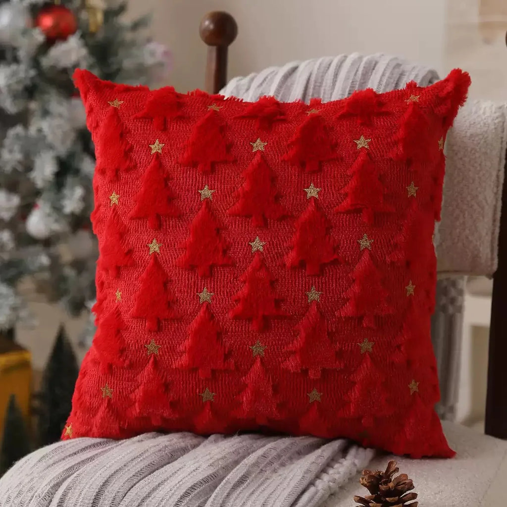3D Halloween Imp Embroidered Pillowcase