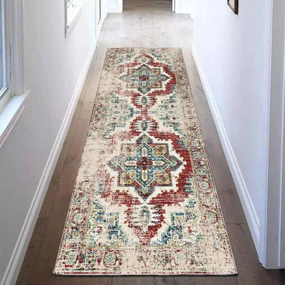 VIKAMA High-Grade Plaid Carpet Kitchen Rug Long Floor Mat Thin Door Mat Living Room Carpet Rug For Bedroom Home Decoration