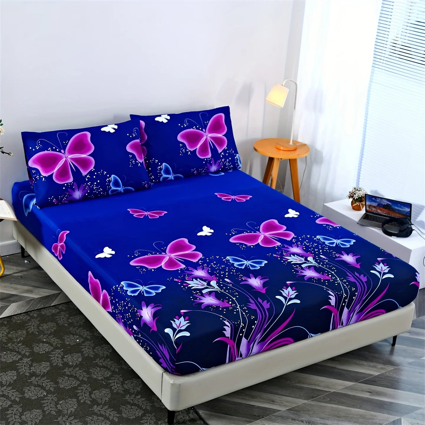 3-Piece Coordinated Print Bedding Set
