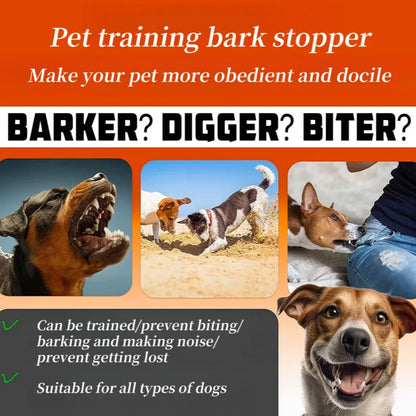 Waterproof Rechargeable Anti-Bark Dog Training Collar — Vibration Mode