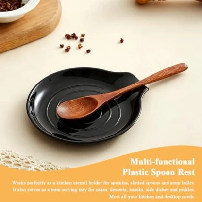 Silicone Spoon Rest and Spatula Holder for Stove Top