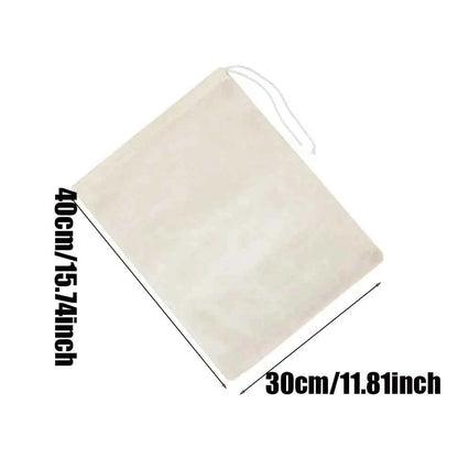 Reusable Cotton Gauze Kitchen Items Tofu Cheese Filter Cloth Butter Milk Coffee Filter Gadgets Dining Bar Home Drawstring Bags