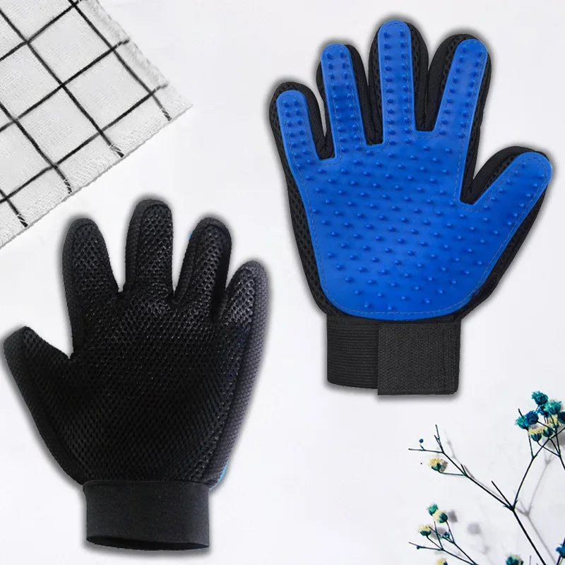 Soft-Bristle Cat Grooming Glove