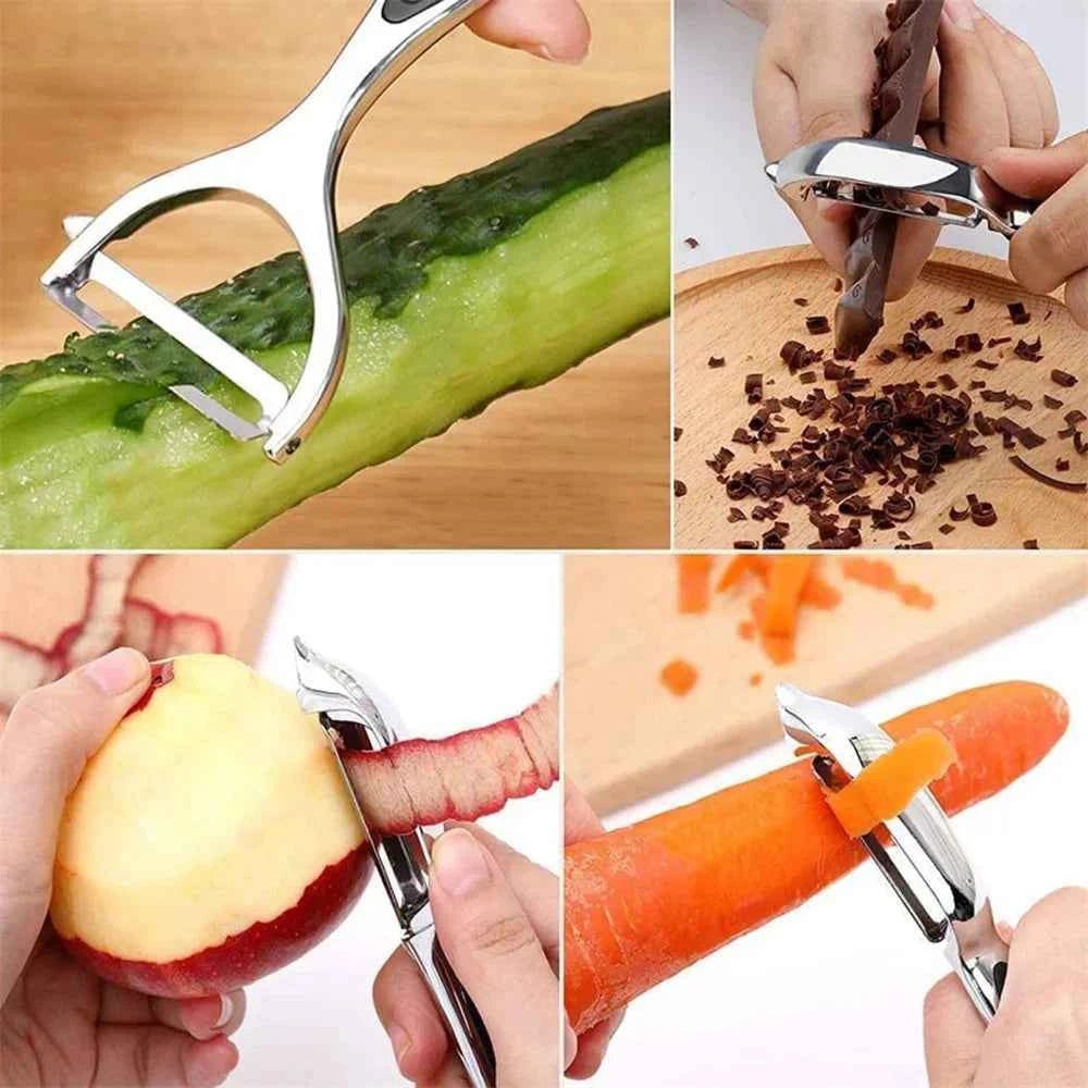 Grater for Vegetables Vegetable and Fruit Peeling Knife Kitchen Gadgets Multifunction Stainless Steel Peeler Tools Household Use
