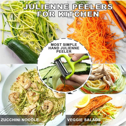 3-in-1 Multifunctional Fruit & Vegetable Peeler, Paring Knife, Grater & Shredder - The Ultimate Kitchen Tool Kitchen Accessories