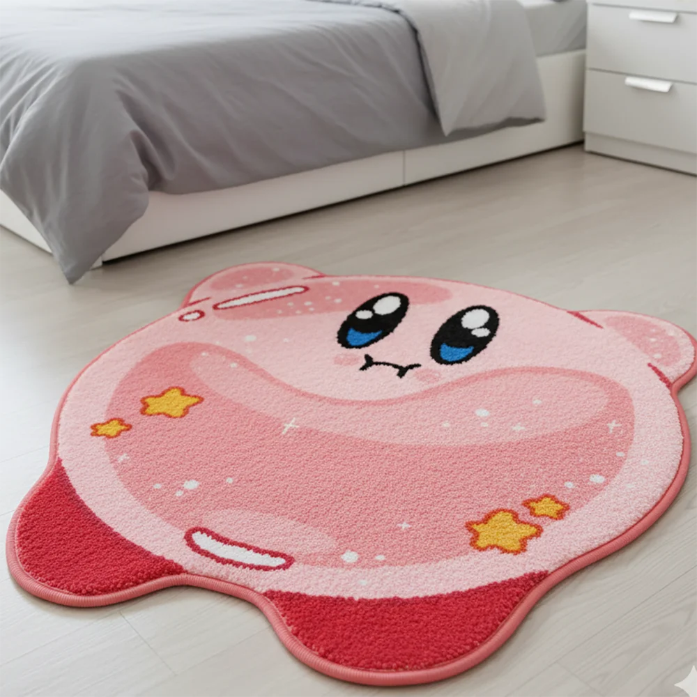 Anime Rug Gardevoir Kirby Pokémon Unique Design,Pet Mat,Soft Floor Mat,Soft Decorative Blanket,Game Mat