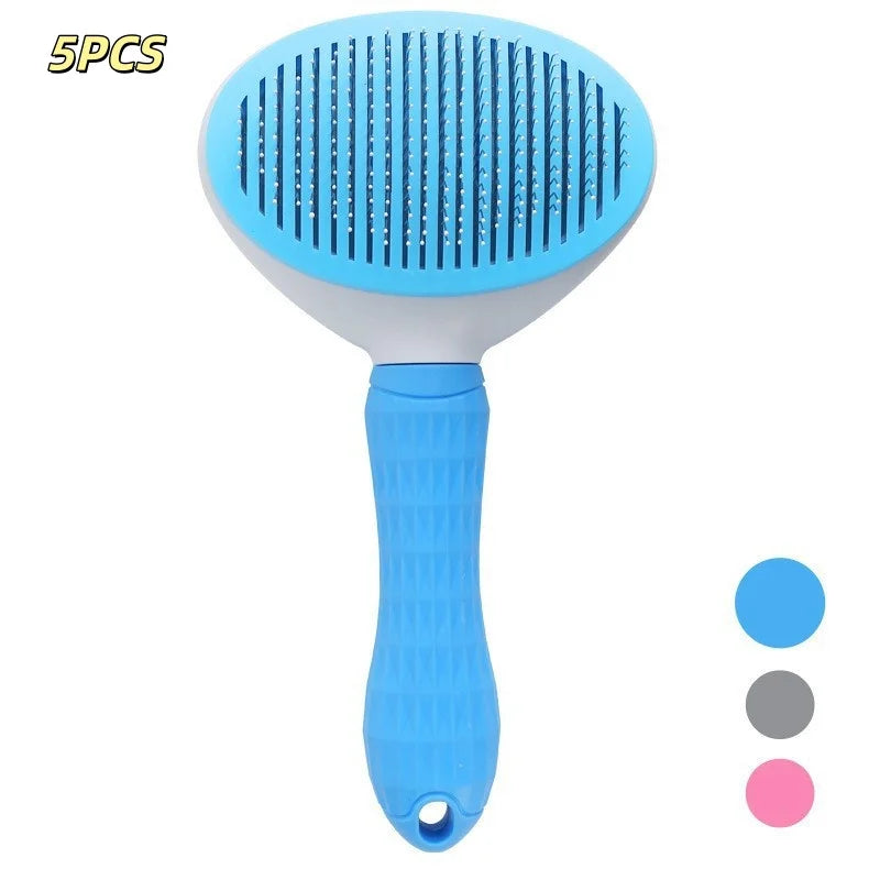 Self-Cleaning Needle Comb for Cats & Dogs