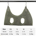 Adjustable Cat Grooming Hammock & Restraint Bag