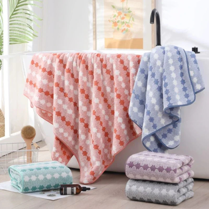 Microfiber Bath & Face Towels — Ultra Absorbent, Skin-Friendly